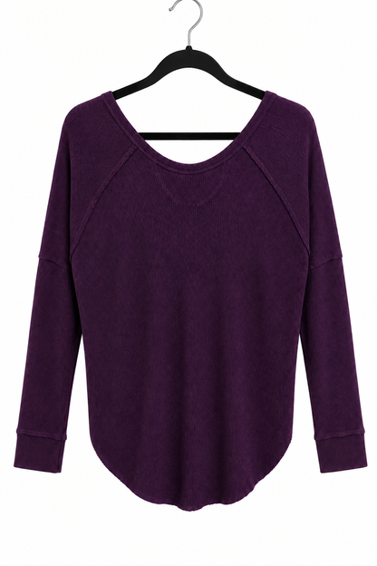 Back view recolored to match the front view’s purple