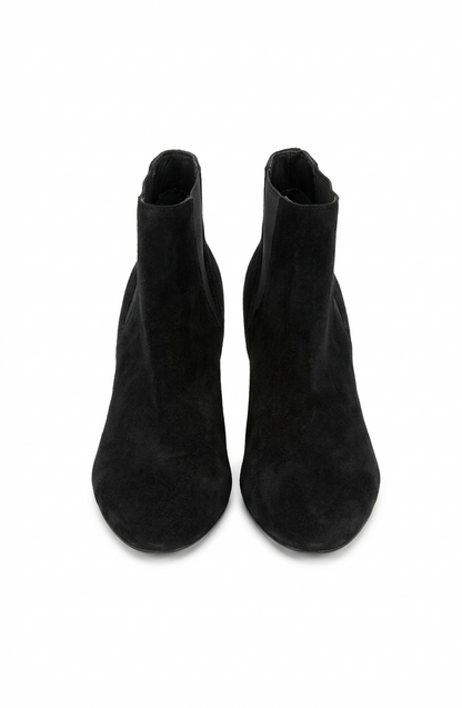Boots right-facing side view on white background