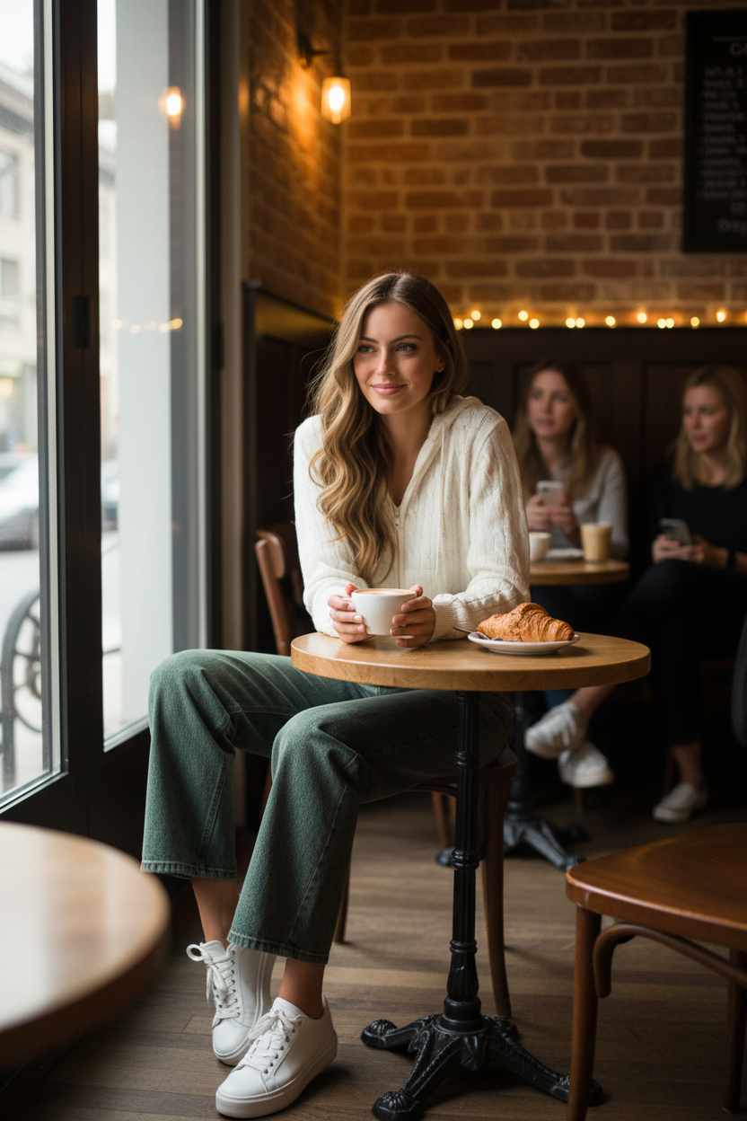 Café Seated Pose