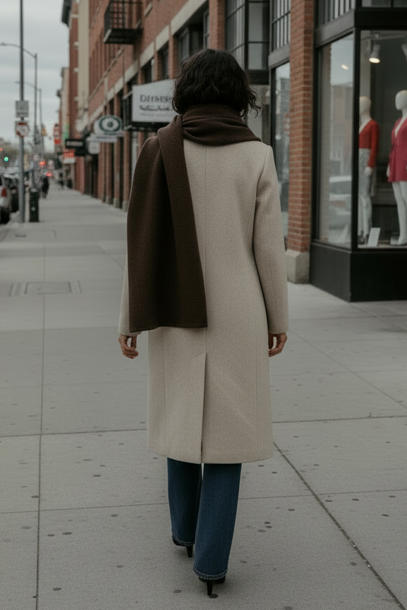 City Street - Walking Away