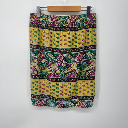 BCBGMAXAZRIA Michaela Pleated Wrap Skirt