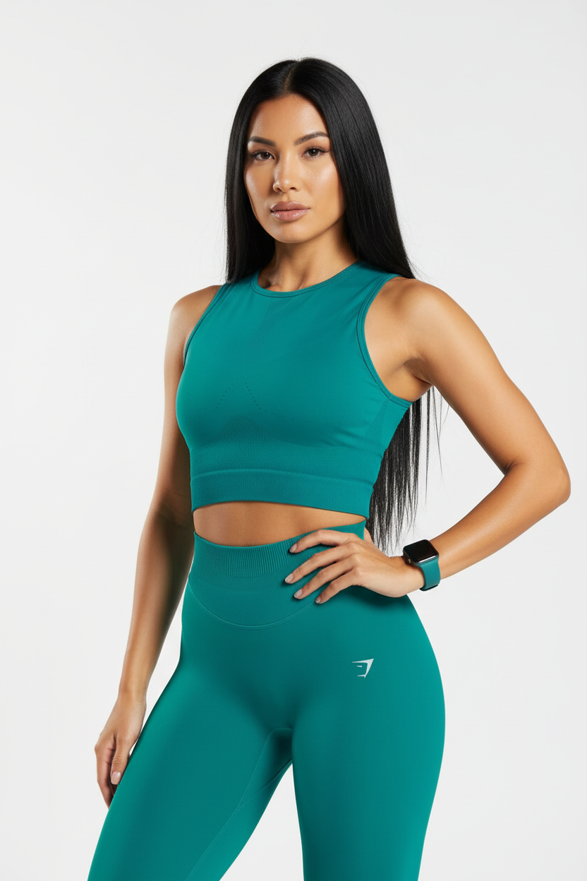 Gymshark Sweat Seamless Midi Tank