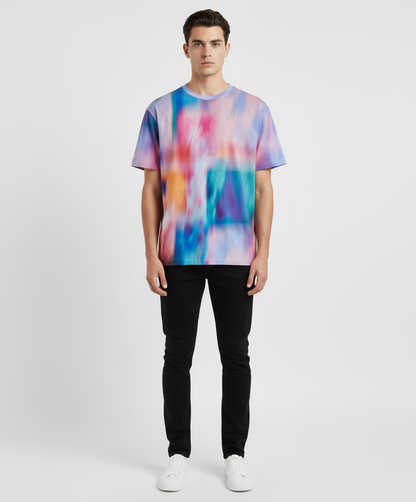 Zara Abstract Print T-Shirt