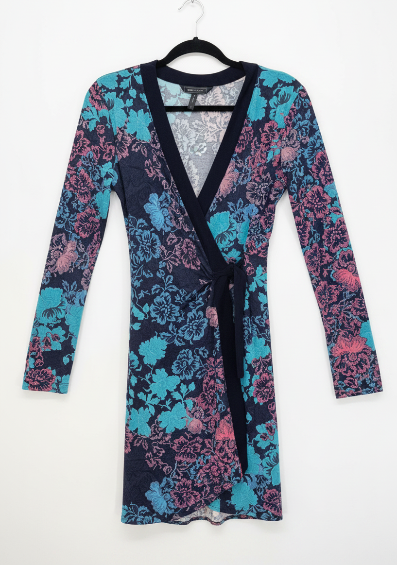 BCBGMazaria Adele Wrap Dress