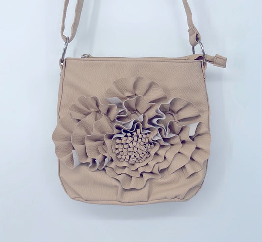 The Stone 3D Flower Crossbody Purse