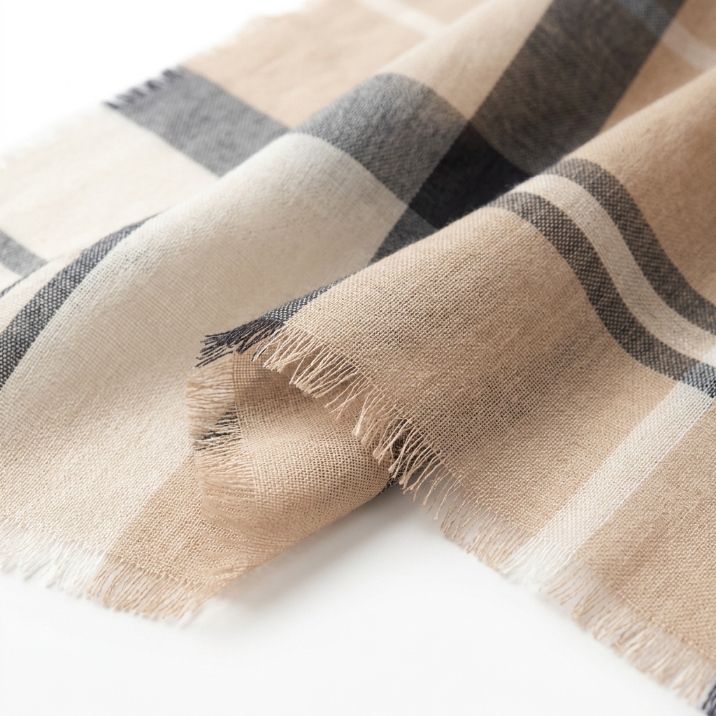 Scarf fabric detail