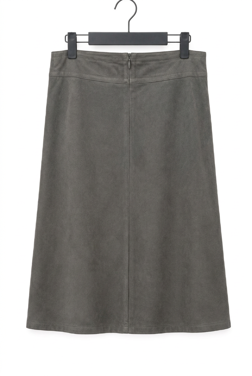 Skirt back view matched to actual colour reference