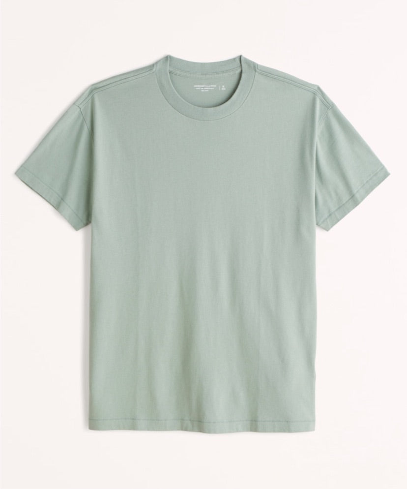 T-shirt essentiel Abercrombie &amp; Fitch pour hommes