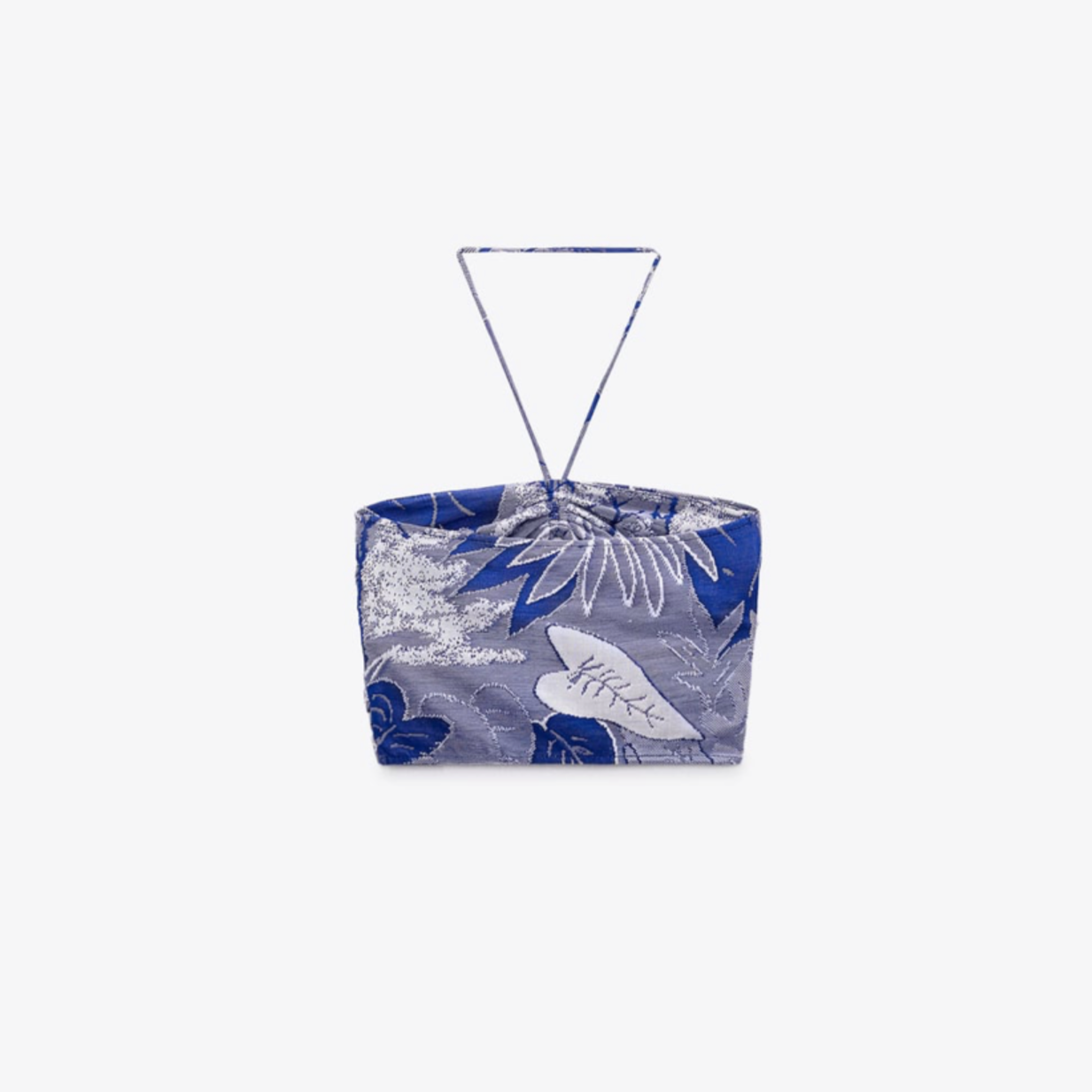 Zara - Haut en jacquard découpé