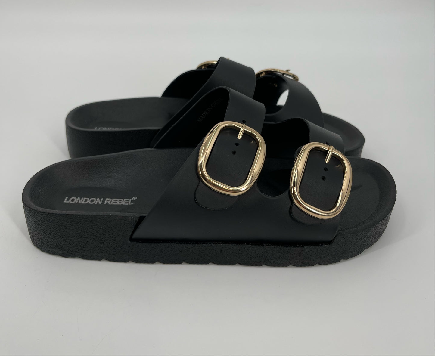 Sandales London Rebel à double boucle