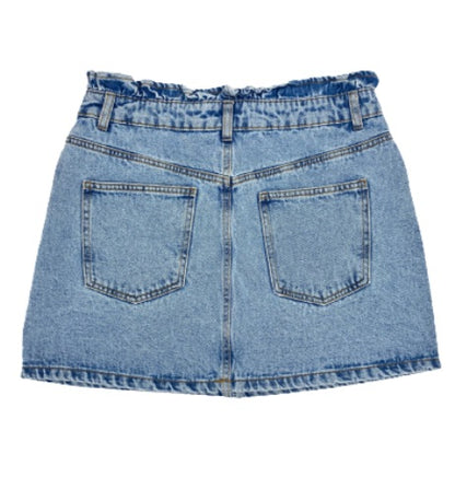 Miss Selfridge - Jupe en jean à volants