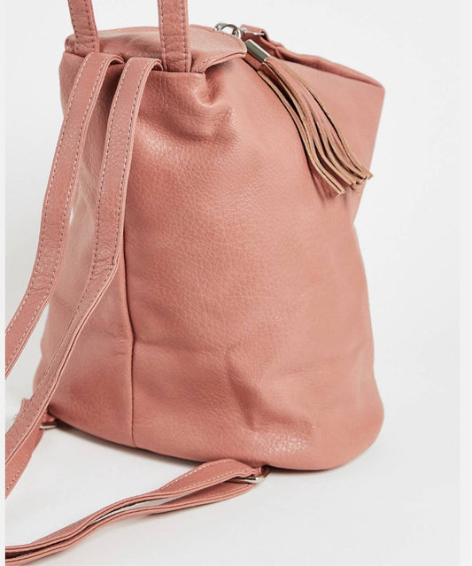 French Connection Tassel Backback