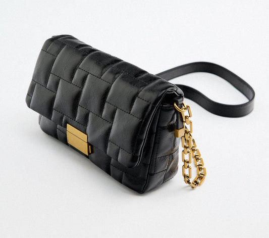 Sac à bandoulière matelassé Zara