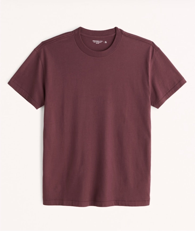 T-shirt essentiel Abercrombie &amp; Fitch pour hommes
