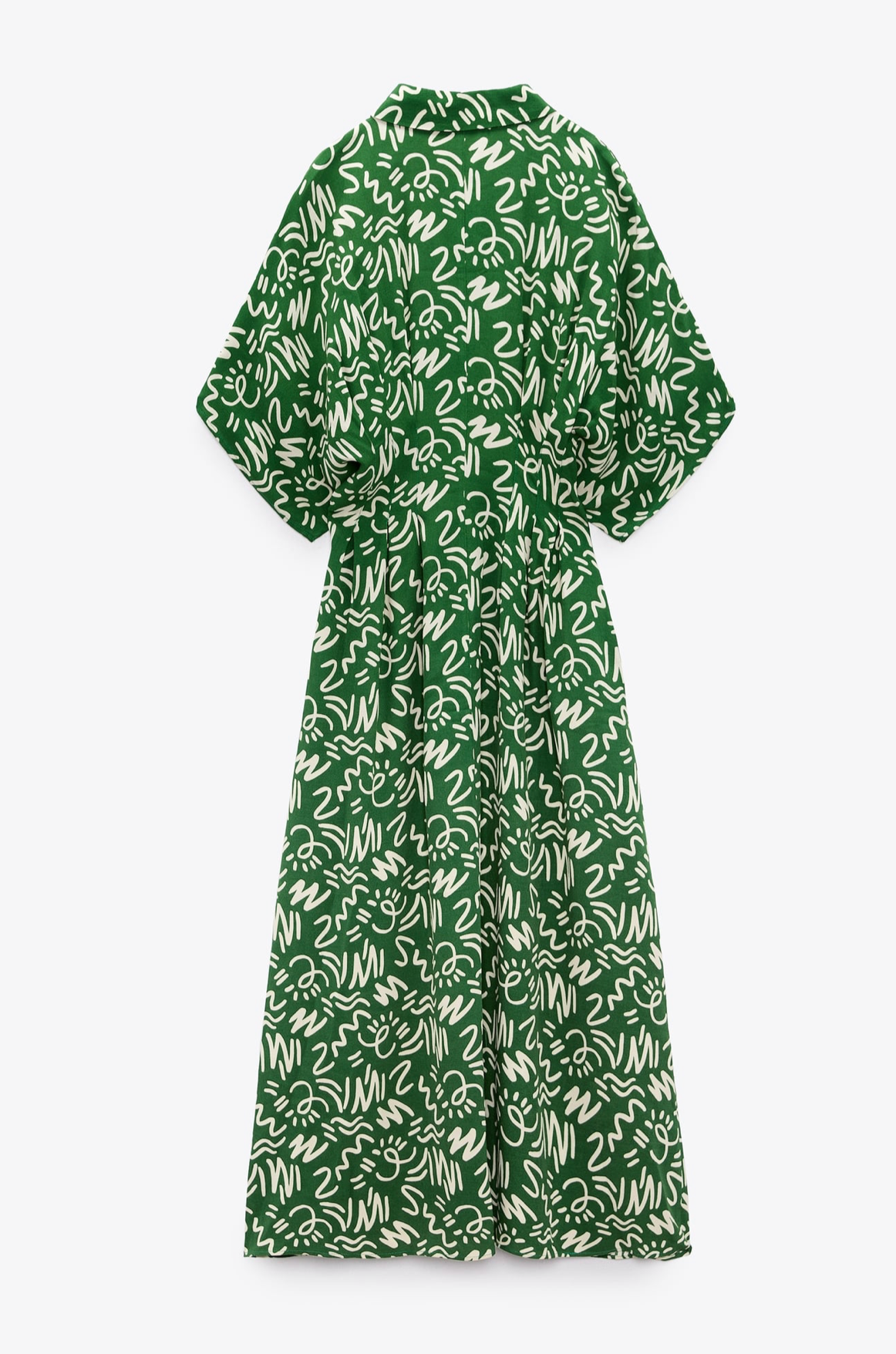 Robe longue imprimée Zara