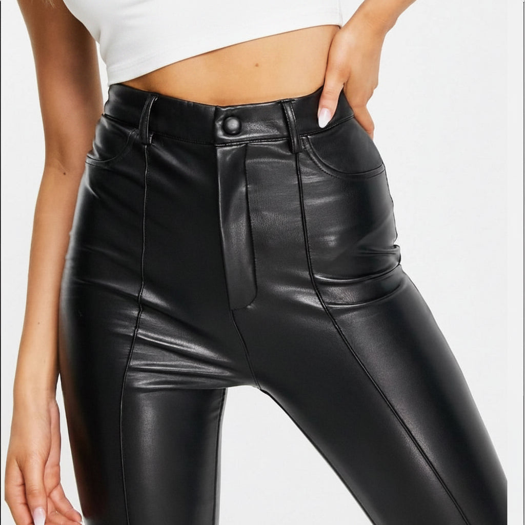 Miss Selfridge - Legging en similicuir