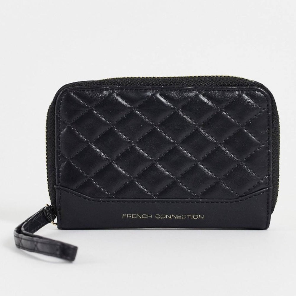 French Connection Quilted Wallet